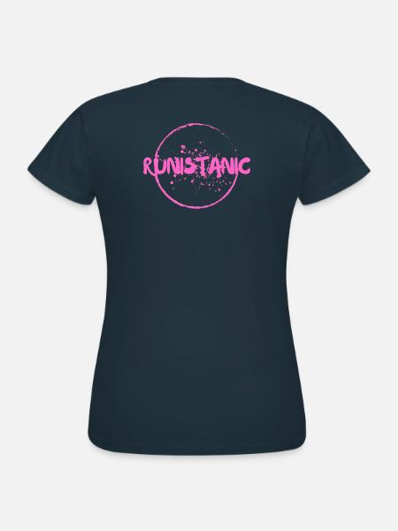 Runistanic - Frauen T-Shirt - Navy