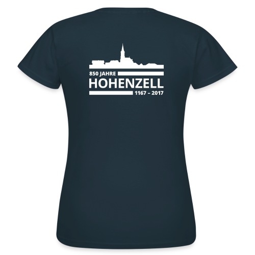 850 Jahre Hohenzell Logo vFINAL png - Frauen T-Shirt