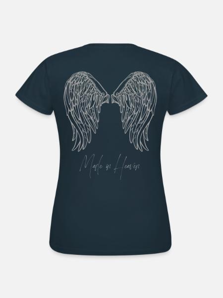 Himmel - Frauen T-Shirt - Navy