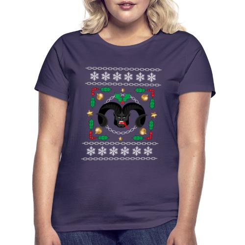 Ruma Joulupaita Krampus versio - Naisten t-paita