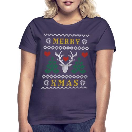 Ruma ei niin ruma joulu -design - Naisten t-paita