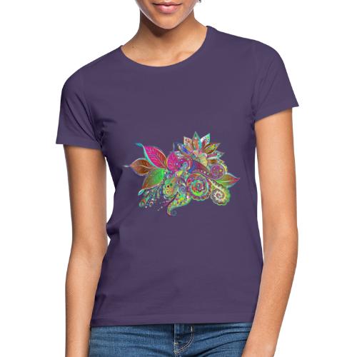 Bunte Blumen - Frauen T-Shirt