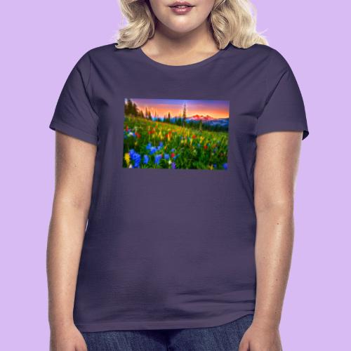 Bagliori in montagna - Maglietta da donna