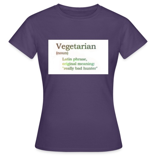 funny-vegetarian - Women's T-Shirt