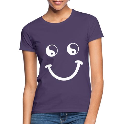 sorriso yoga hippie arte campeggio amore pace - Maglietta da donna