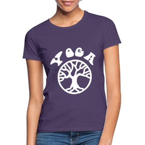 albero di yoga yogi namaste pace amore arte hippie - Maglietta da donna