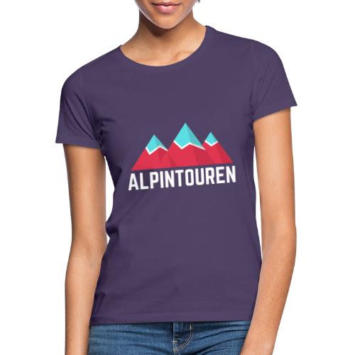 Alpintouren Logo - Frauen T-Shirt