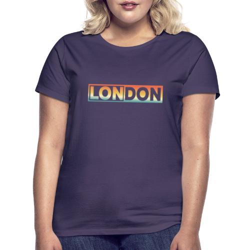 Retro London Souvenir Vintage Box London - Frauen T-Shirt