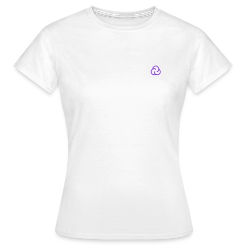 Kulte • Minimalistisches lila Logo - Frauen T-Shirt