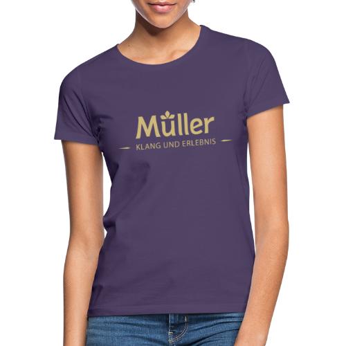 Logo Müller Gold - Frauen T-Shirt