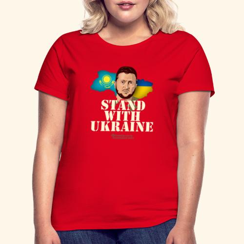 Ukraine Kasachstan - Frauen T-Shirt