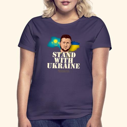 Ukraine Kasachstan - Frauen T-Shirt