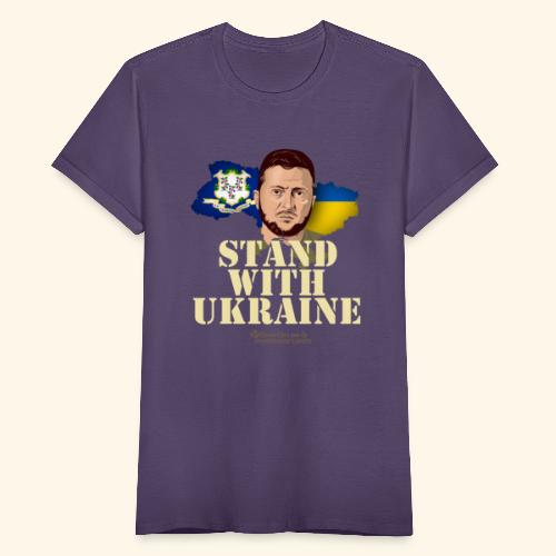 ukraine connecticut - Frauen T-Shirt