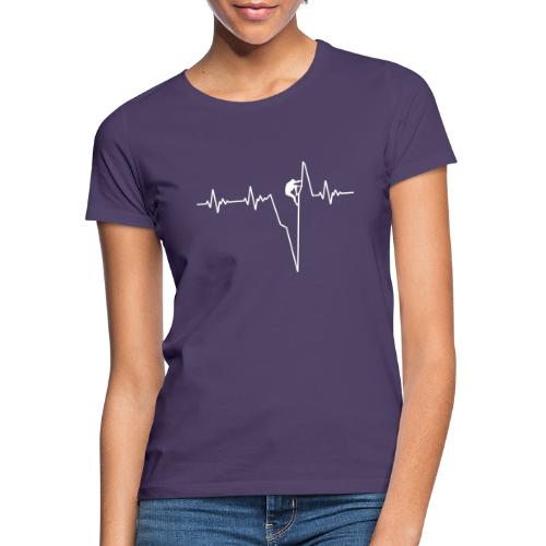Heartbeat climb ECG - Klettern - Frauen T-Shirt