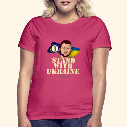 Kentucky Stand with Ukraine - Frauen T-Shirt
