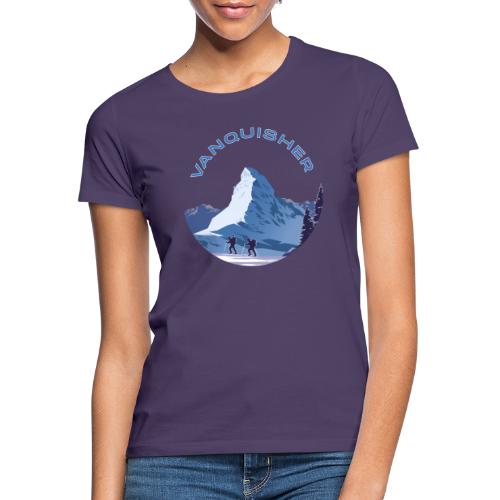 Vanquisher Matterhorn Schweiz Alpinist - Frauen T-Shirt