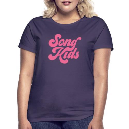 SongKids logo pink png - T-shirt dam