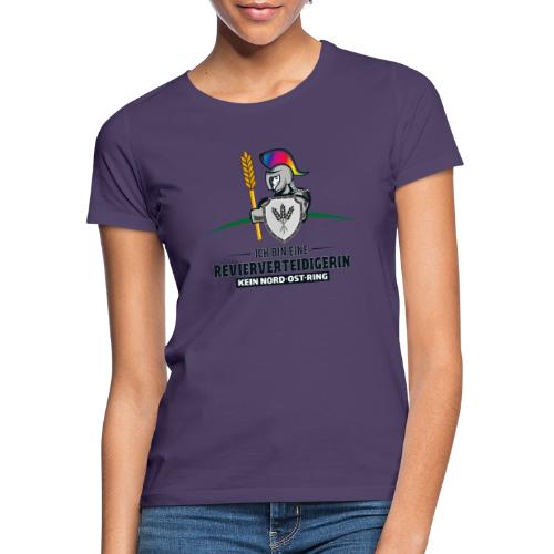 Revierverteidigerin Regenbogen - Frauen T-Shirt