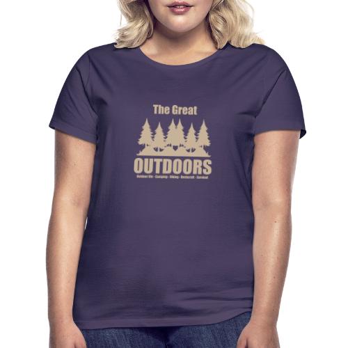 Wspaniały outdoor - Ubrania do życia na świeżym powietrzu - Koszulka damska