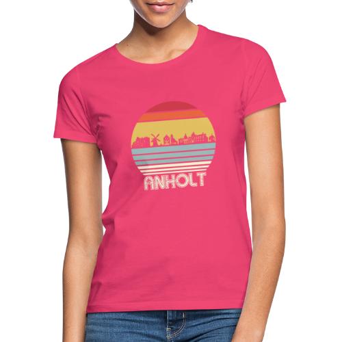 Anholt Skyline Retro - Frauen T-Shirt