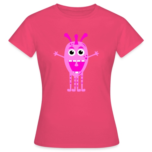 Mostro rosa e fuxia - Maglietta da donna