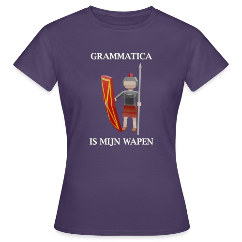 Grammatica is mijn wapen (Nederlands) - Women's T-Shirt