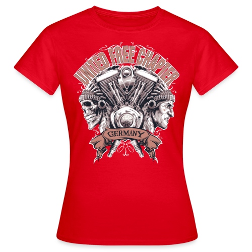 SkullLadies Gear [Reverse Design] - Frauen T-Shirt