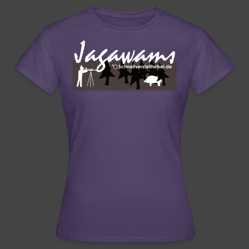 Jagawams Team Shirt Front - Frauen T-Shirt