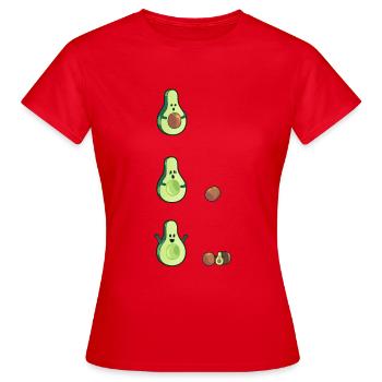 Avocat Grossesse Naissance Bébé Enfant - T-shirt Femme - rouge - Devant - AI Model Female 172 dark (172cm)