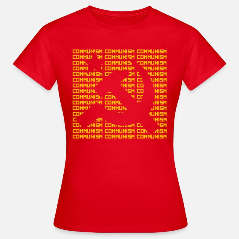 Communist USSR Soviet - Women's T-Shirt - red