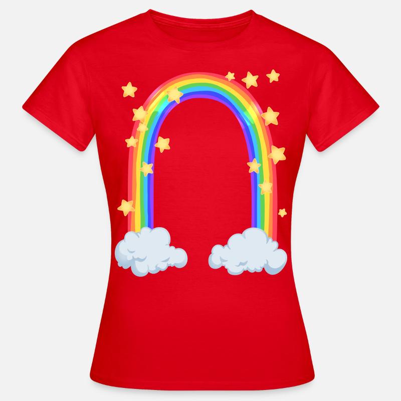 Rainbow - Women's T-Shirt - red