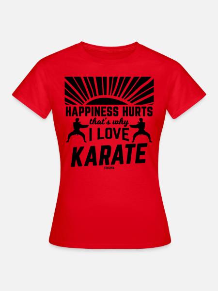 Karate - Frauen T-Shirt - Rot