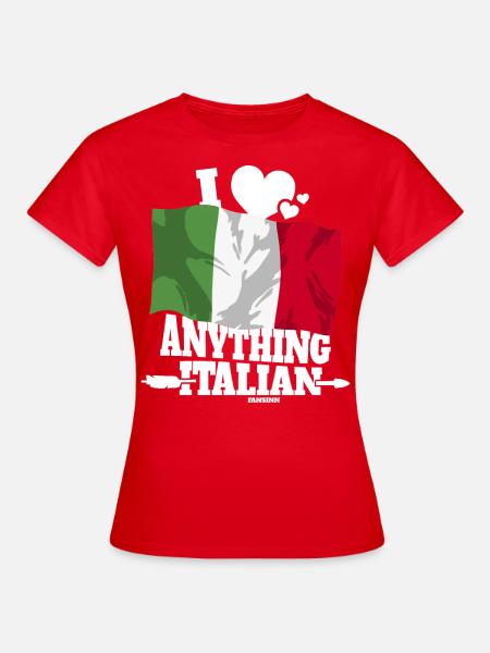 Italie - T-shirt Femme - rouge