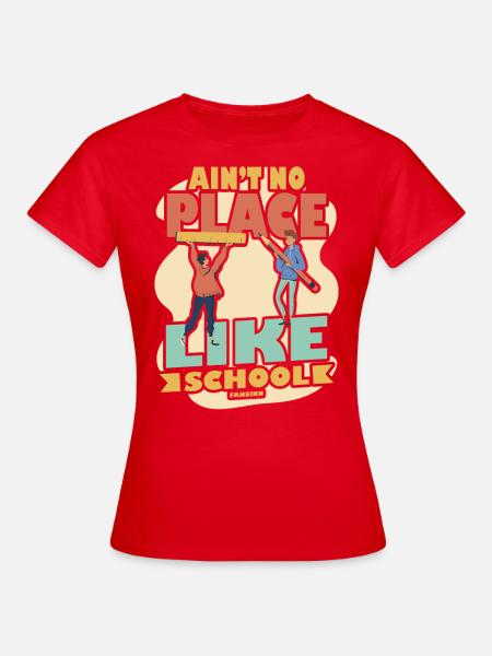 Schule lernen Kinder Einschulung - Frauen T-Shirt - Rot