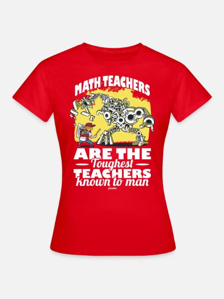 Mathematik - Frauen T-Shirt - Rot