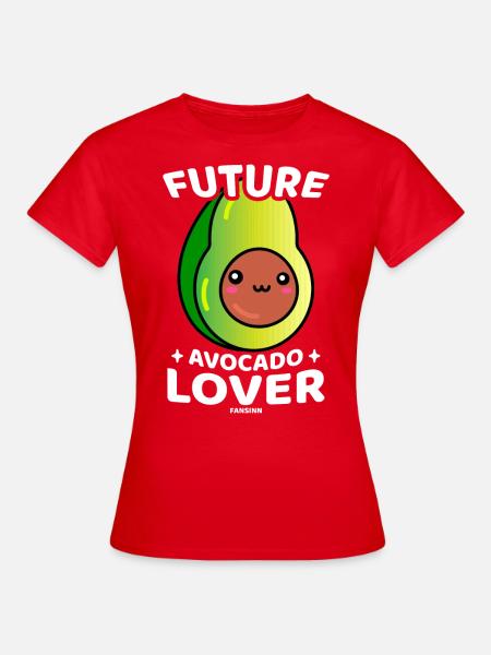 Future Avocado Lover - Frauen T-Shirt - Rot