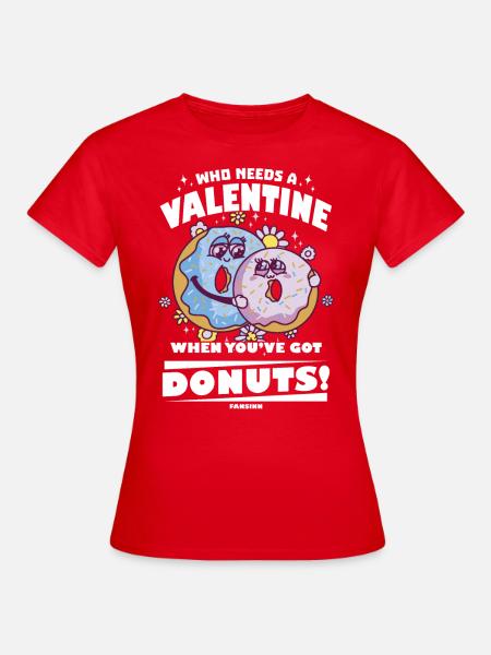 Donut - Frauen T-Shirt - Rot