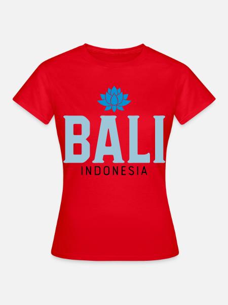 Bali - Frauen T-Shirt - Rot
