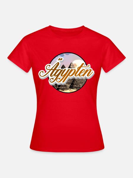 Ägypten - Frauen T-Shirt - Rot