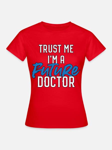 Arzt - Frauen T-Shirt - Rot