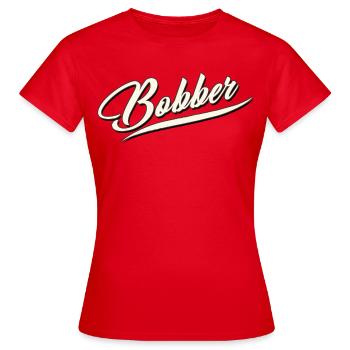 bobber chopper biker autocollant de croisière autocollant - T-shirt Femme - rouge - Devant - AI Model Female 172 dark (172cm)
