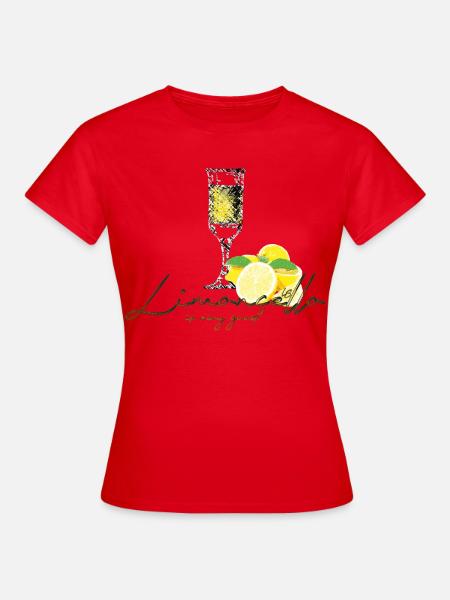 Limoncello (Limoncello) - Frauen T-Shirt - Rot