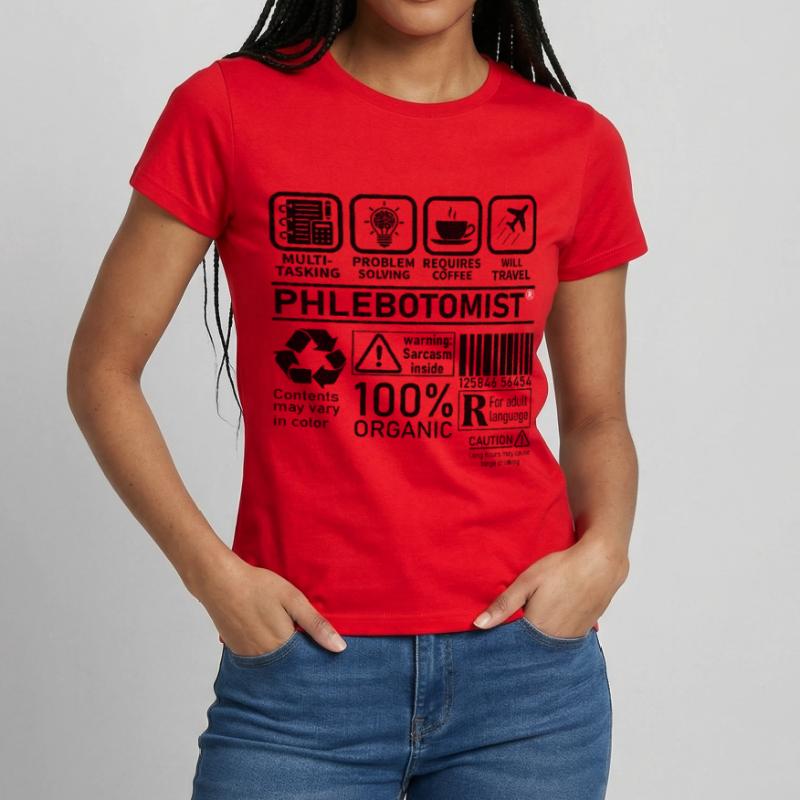Phlebotomist multi tasking problem solving Women's T-Shirt