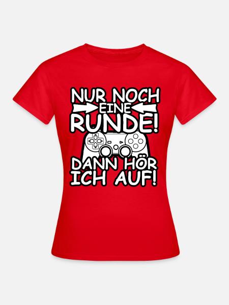 Game Over Later - Frauen T-Shirt - Rot