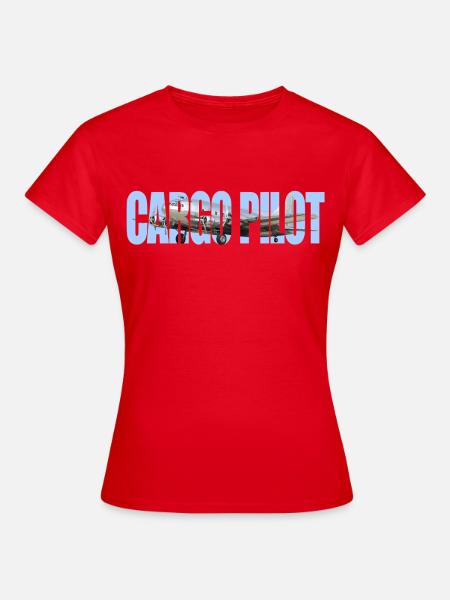 Cargo pilot B-307 - Frauen T-Shirt - Rot