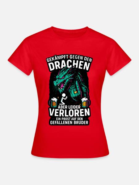 JGA Team Bräutigam - Frauen T-Shirt - Rot