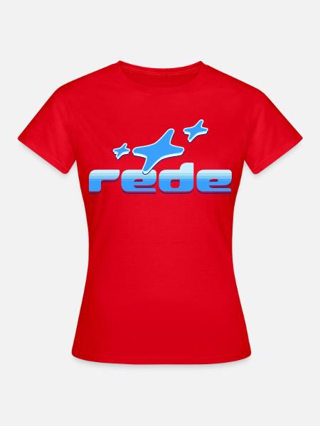 Peace in the Sky: Vliegtuigontwerp - Vrouwen T-shirt - rood