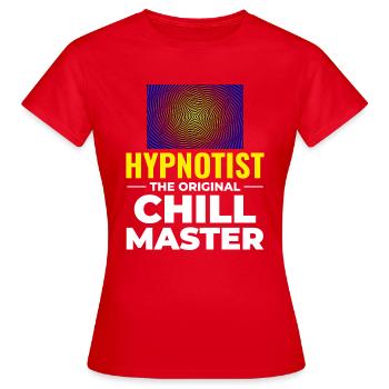 Certified Clinical Stress-Reduction Specialist  - Women's T-Shirt - red - Front - AI Model Female 172 dark (172cm)