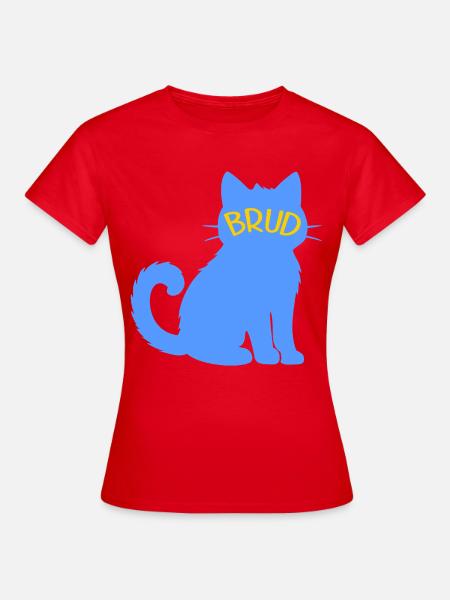 Katzenliebende Braut 2027 - Frauen T-Shirt - Rot