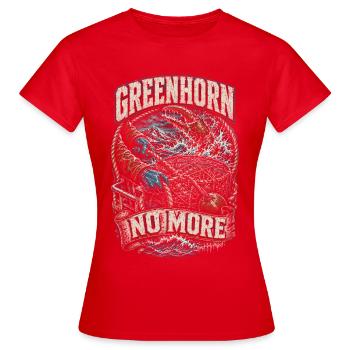 Le crabe royal d’Alaska est inexpérimenté - T-shirt Femme - rouge - Devant - AI Model Female 172 dark (172cm)